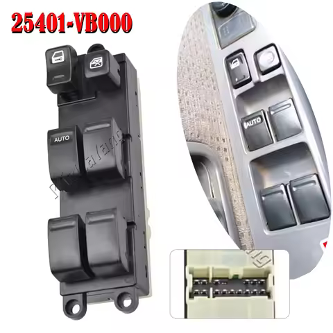 Power Window Control Switch For Navara pickup For 2000-2006 Nissan Sentra All 25401-6Z500 25401-5M00