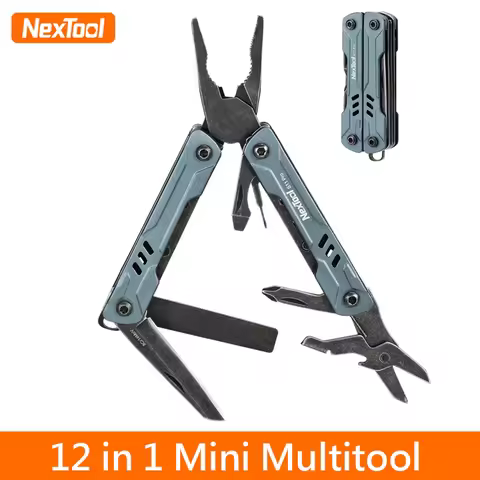 NexTool Mini Sailor Pliers S11 Pro 12-in-1 Outdoor Multi-Tool Pocket Knife Folding Tool Wire Cutters