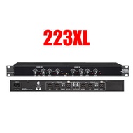 DBX 223XL 234XL เครื่องแยกความถี่ไฟฟ้า 3 ช่อง ลำโพงต่ำ 3 ช่อง แอมพลิไฟเดอร์เสียงบนเวที อุปกรณ์เสียง