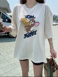 韓國直送－tom and jerry中袖T恤