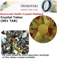 Hotfix Crystal Swarovski Elements Batu Tampal/Iron on Crystal (Crystal Tabac 001 TAB)