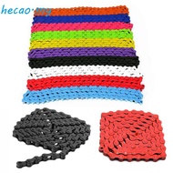 HECAO Bicycle Chains Ultralight Cycling Equipment Single Speed Track Blike for BMX Colorful 94 Links