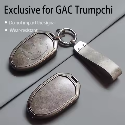 Zinc Alloy Car Key Case Cover For GAC Trumpchi GS4 GM8 GA3 GA6 GA4 GS5 GS3 Legend GS8 Empow J11 J12 