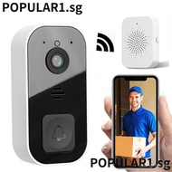 【In stock】POPULAR Wireless Smart Doorbell Security Ring Camera HD Video Video Doorbell BU99