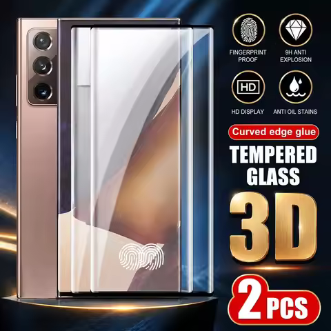 2PCS Screen Protector For Samsung Galaxy Note10 S22 Ultra 5G S23 Ultra Tempered Glass For Samsung Ga