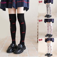 Lutra Bowknot Over Calf Socks Long Boot Socks Over Knee Stockings for Girl 3-8 Year