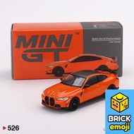 Mini GT 526 Bmw M4 M-Performance (G82) Fire Orange 1/64 Đồ chơi mô hình xe hơi