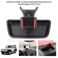 Car Phone Holder Jeep Wrangler Rubicon Jk Dashboard Mobile Phone Holder