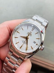 🔥🔥[現貨]OMEGA Seamaster 歐米茄海馬150 2503.34.00 白面橙針 39mm 自動機械 2008年全套 omega/omega seamaster/omega speedma