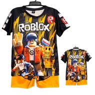 ชุดเด็ก Roblox&Minecraft ได้ทั้งชุด เสื้อและกางเกง