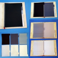 Colorful Binder Organizer Dividers 2 Rings, 6 Rings, 20 Rings, 26 Rings 1 Set of 6 Glossy Sheets Che