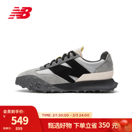 NEW BALANCE 官方休闲鞋男鞋女鞋冬季轻便舒适XC72系列情侣运动鞋 灰色/黑色 UXC72AA1 45 (脚长29cm)