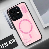 [KC01] Softcase Glass Itel A70 case glossy Itel A70 Case Itel A70 case Itel A70 kesing Itel A70 soft