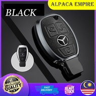 Key Cover Mercedes Premium Key Cover Aluminium Alloy Genuine Leather Key Cover for Mercedes A C E S 