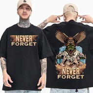 NEVER FORGET-Buwaya v5 - Oversized tshirt-PRINT COTTON TEE-for men and women