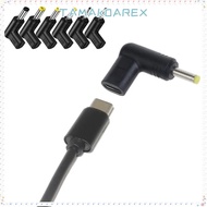 TAMAKOAREX Type C to DC Jack Plug, Converter Charging Adapter USB C PD to DC Power Connector, Univer