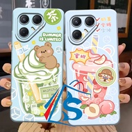 Softcase TECNO POVA 7 4G / POVA 7 5G Latest POVA 7 ULTRA 5G 2025 Floral Motif - Cool Motif Case - La