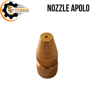 Nozzle Apolo Kuningan Spuyer Apollo Nozzle Taiwan 1/4 inch