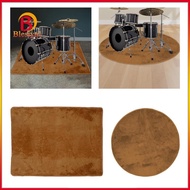 [Blesiya1] Electrical Drum Carpet Soft Suede Drum Rug for Apartment Piano Electric Drum