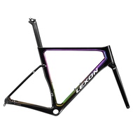 2024 Lexon VISRT Carbon Road Bike Frame Disc Brake Full Inner Cable Racing AERO Frameset Bicycle Fra