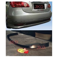 CLEAR STOCK NISSAN SYLPHY OEM REAR SKIRT LIPS PU RUBBER REAR LIP/DIFFUSER SYLPHY PU MATERIAL BODYKIT PU2267