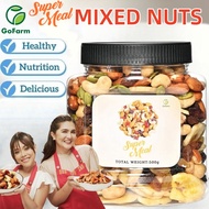 500g Super meal mixed nuts mix nuts seeds and Go farm dried fruits instant healthy daily nuts diet