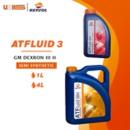 REPSOL ATFLUID 3 ATF IIIH SEMI SYNTHETIC (4 / 1 LITERS)