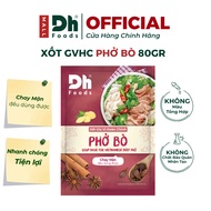 Dh Foods Complete Beef Pho Seasoning Sauce 80g Pack - Delicious, Convenient, Rich Beef Pho Seasoning