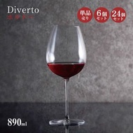 東洋佐佐木  日本 紅酒杯Toyo Sasaki Glass Wine Glass, Diverto DKC-21283 Bordeaux, 30.9 fl oz (890 ml)