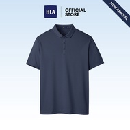 HLA  Quick Dry Breathable Short Sleeve Polo shirt Men