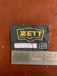 logo標籤 ZETT  布標 (棒球 壘球 棒壘 商標 拆標 布貼 DIY 手套 釘鞋 褲)