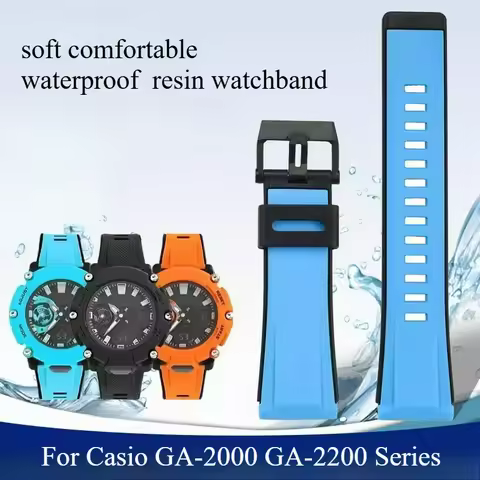For Casio G-SHOCK GA-2000 GA-2200 GA-2300 Dopamine Sport Series Breathable Sweatproof Resin Watch St