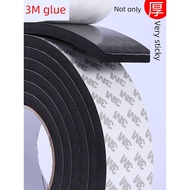 door stopper for main door door sealing strip door seal 3M Black Door Window Gap Cushioning Sponge S