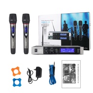 NewBaxs U888 ไร้สาย ไมโครโฟน One for Two 2 Handheld ไมโครโฟน ระยะรับ 100M UHF FM KTV Bar Party Band 