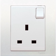 Switched Socket 13A 250V 1 Gang