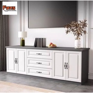 Solid Wood TV Cabinet Kabinet TV 2 Drawer/3 Drawer Storage Cabinet Quality Storage Cabinet