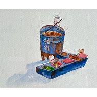 《热气里的日常》｜IG：ling6ling1（195x270mm）