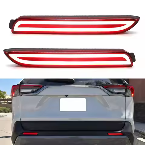 Bumper Reflector Lights For Toyota RAV4 Harrier Sienna EZ Alphard Aygo for Lexus GX470 RX300 5630 NX