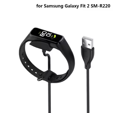 USB Cable Charging Data Charger For Samsung Galaxy Fit 2 SM-R220 Smart Bracelet Charger Dock Power A