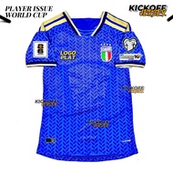 (PLAYER ISSUE) ITALY HOME WORLD CUP JERSEY PI ITALY HOME PI WORLD CUP 2026 2027 FULL PATCH 26/27