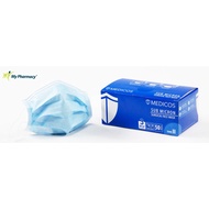 MEDICOS 3PLY ADULT SURGICAL FACE MASK 50PCS
