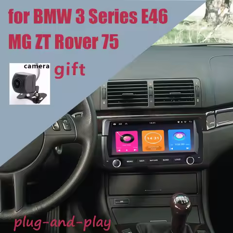 For BMW 3 Series E46 M3 320i 318i 316i 1998-2007 CHSTEK Car Radio 8.8 Stereo Carplay FM Head Unit An