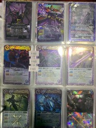 Bs Battle Spirits 港日版 紫色 X卡 一套 set