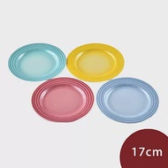 Le Creuset 圓盤組 17cm 4入 閃亮黃/海岸藍/薄荷綠/薔薇粉