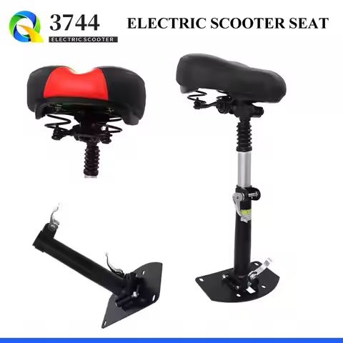 Scooter Adjustable Seat Comfortable Shock Absorb Saddle Foldable DIY Parts For KUGOO M5 Pro Electric