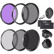 Neewer | Adjustable ND2-32 CPL Filter 58mm/62mm/72mm/82mm