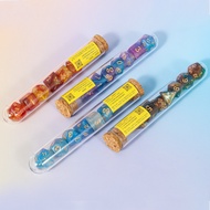 Reagent Tube Starry Sky Multi-Sided Dice Running Team Board Game Props Entertainment Creative Dice S