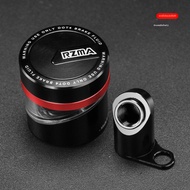 RZMA GT02 pro Brake Master Cylinder เปลือกน้ำมันดีเซลสีใสแบบตรง สไตล์อลูมิเนียมอัลลอยด์สำหรับรถจักรย