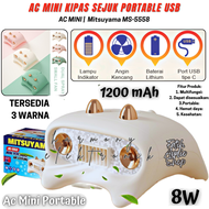 Mini Portable Fan Mitsuyama -Ms5558 | Ac Mini Air Cooler Pakai Air Bisa Hembuskan Uap Air Dingin Kip