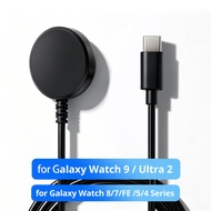 FONKEN Magnetic Charging Cable For Galaxy Watch 9 / 8/ 7 Ultra 2 Samsung Watch 9 Charger USB+Type C 